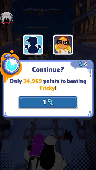 地铁跑酷墨水HC专属定制版本