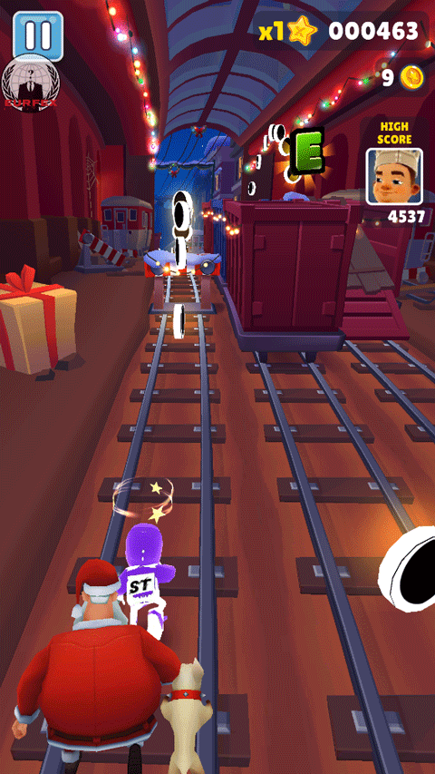 地铁跑酷ST定制版本