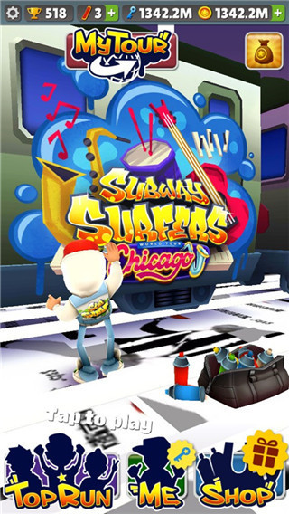 地铁跑酷小黑子版本