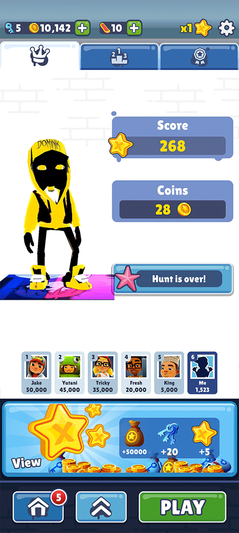 地铁跑酷最强恶魔15.0魔改版