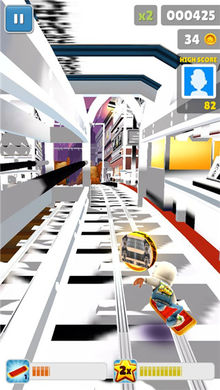 地铁跑酷小黑子版本