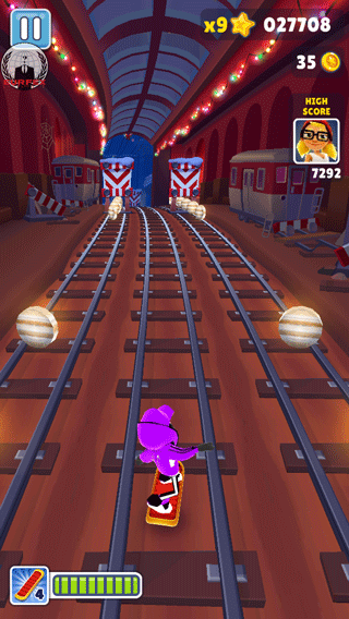 地铁跑酷墨水HC专属定制版本