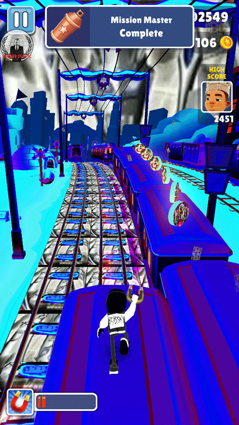 地铁跑酷奥特之城