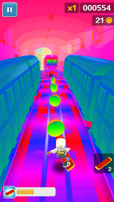 地铁跑酷彩虹世界版本