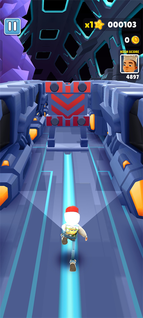 地铁跑酷空间站官方最新版