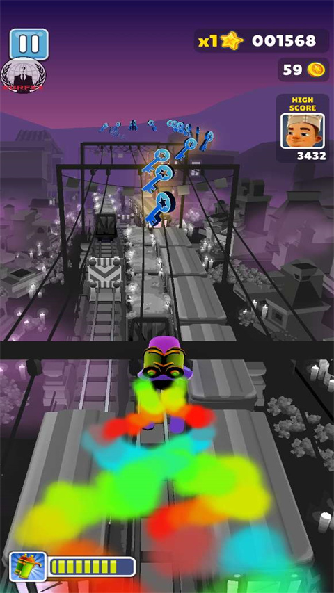 地铁跑酷小雾神定制版本