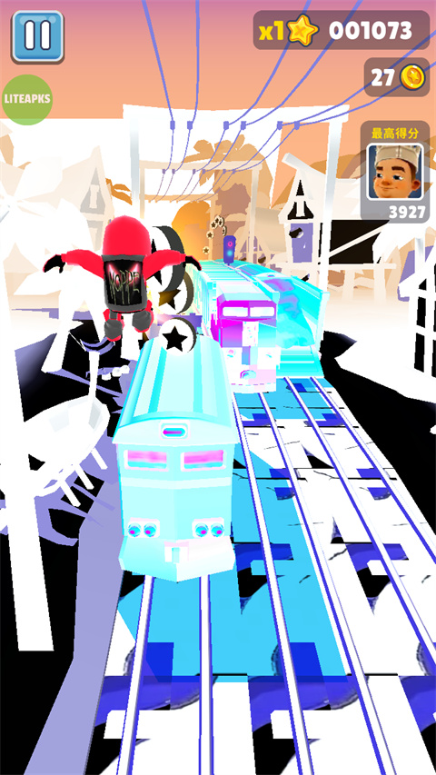 地铁跑酷L5ly全杰克版本