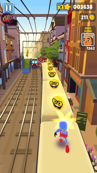 地铁跑酷笑脸金币版本