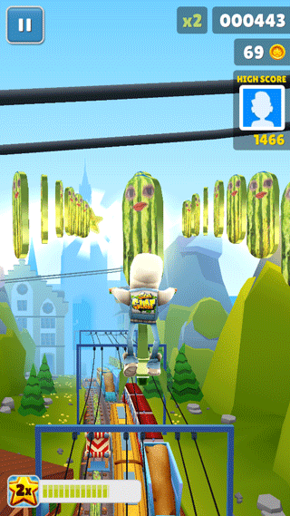 地铁跑酷西瓜条金币版本