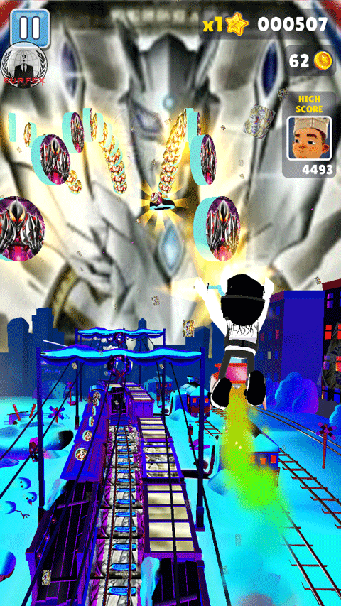 地铁跑酷奥特之城