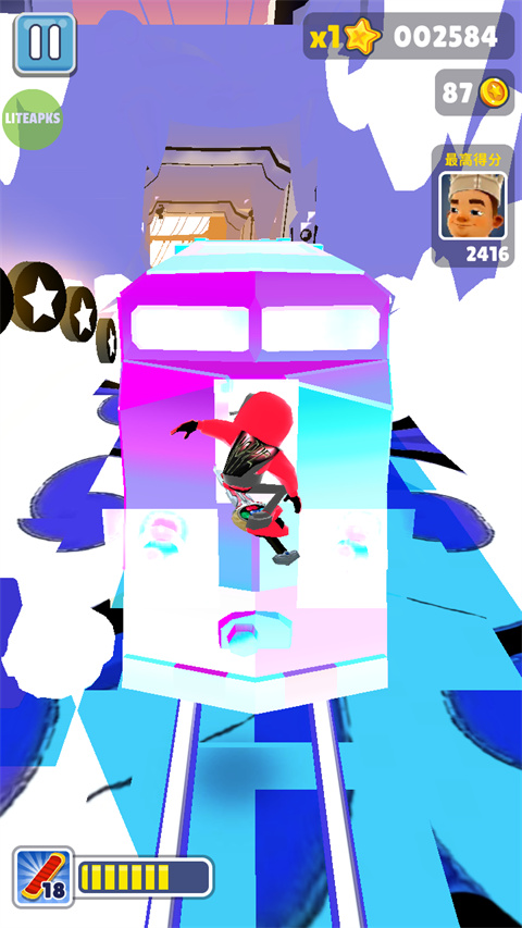 地铁跑酷L5ly全杰克版本