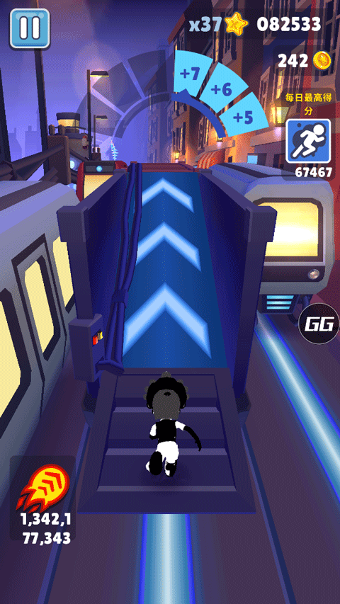 地铁跑酷Efk高仿QAQ版本