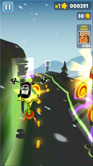 地铁跑酷az高层5.0版本