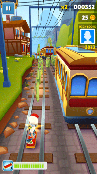 地铁跑酷西瓜条金币版本