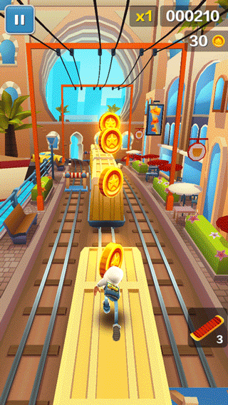 地铁跑酷迪拜版本