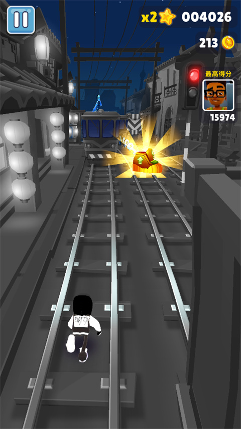 地铁跑酷怪兽5.0超级黑白洛阳