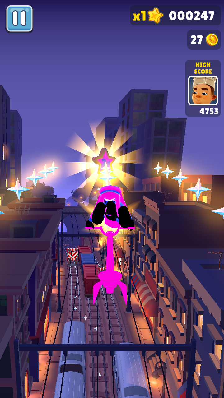 地铁跑酷星宿高仿QAQ芝加哥版本