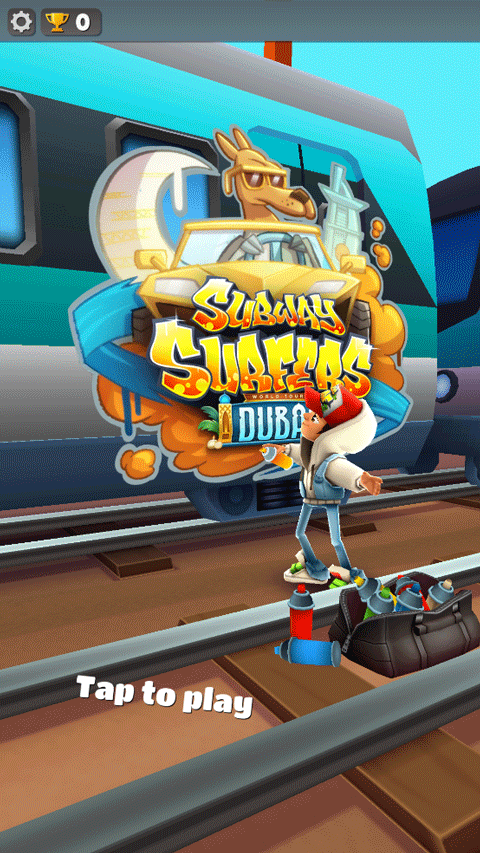 地铁跑酷迪拜版本