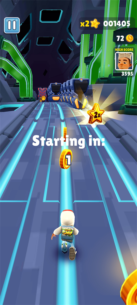 地铁跑酷空间站官方最新版