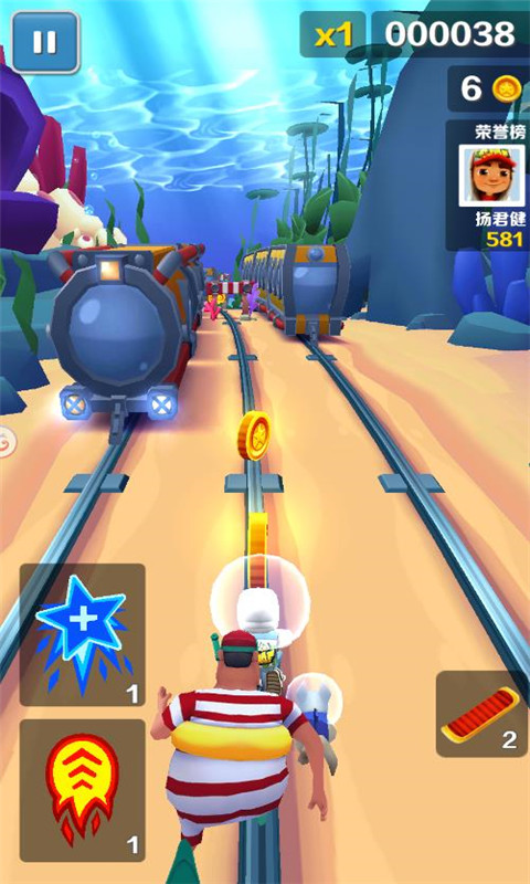 地铁跑酷百度版