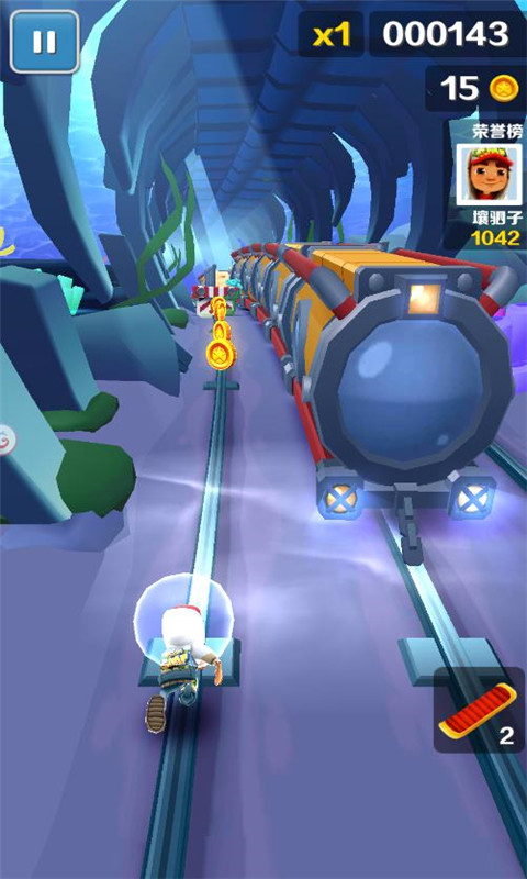 地铁跑酷百度版