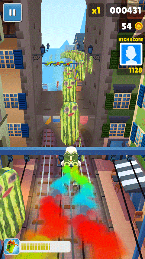 地铁跑酷西瓜条金币版本