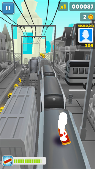 地铁跑酷白色杰克版本