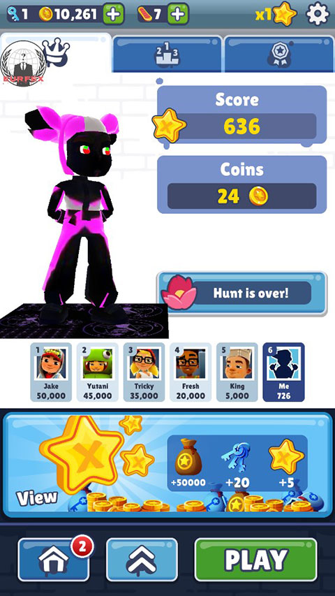 地铁跑酷殇白9.0版