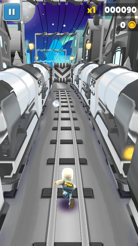 地铁跑酷黑白哈尔滨版本