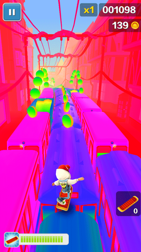 地铁跑酷彩虹世界版本