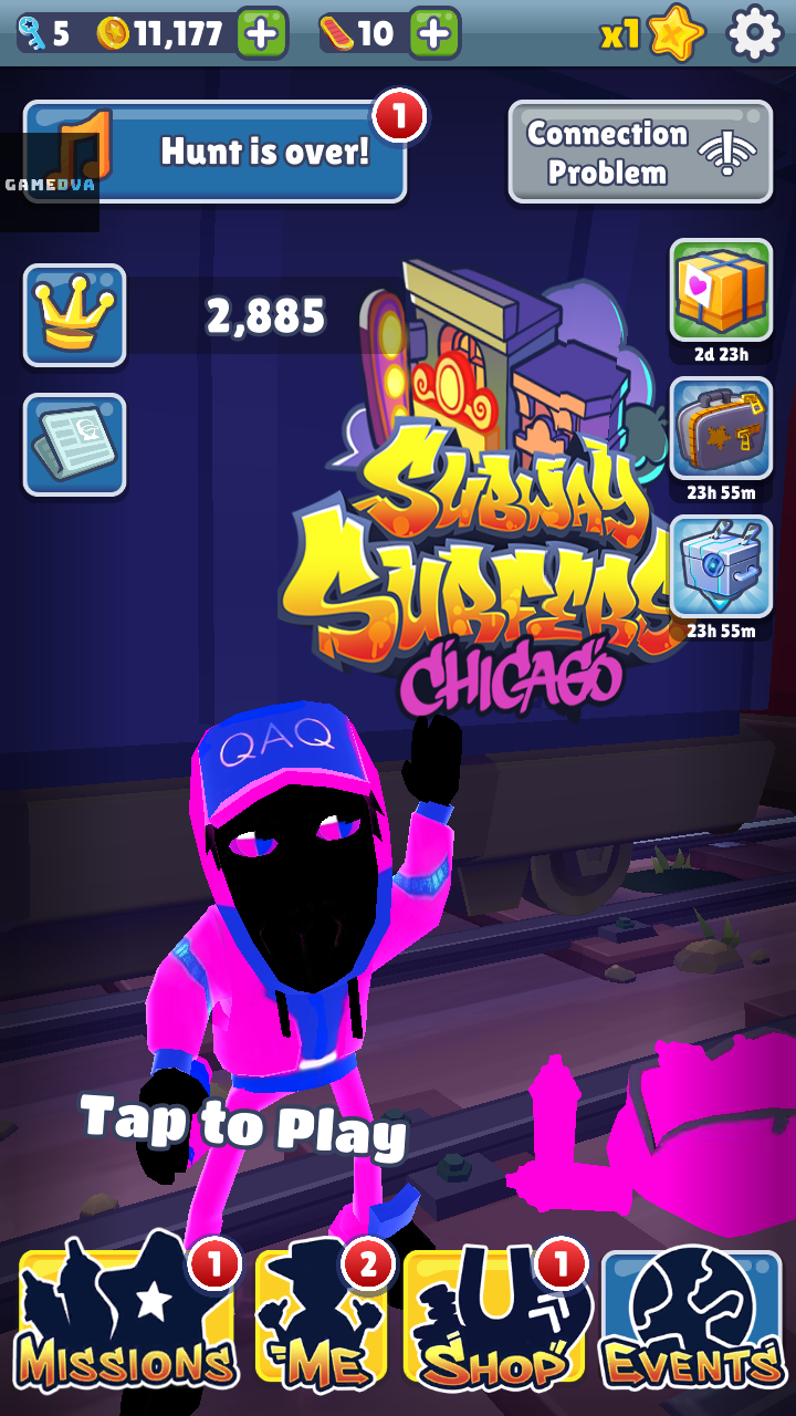 地铁跑酷星宿高仿QAQ芝加哥版本