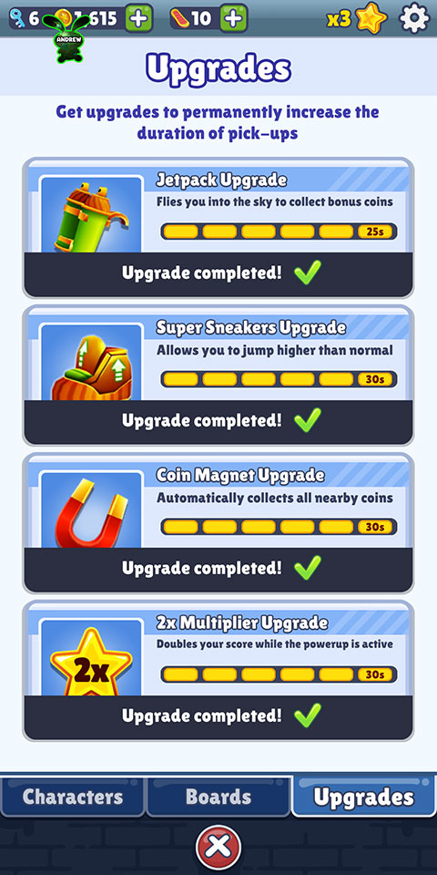 地铁跑酷FK定制版