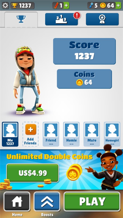 地铁跑酷巴厘岛版本