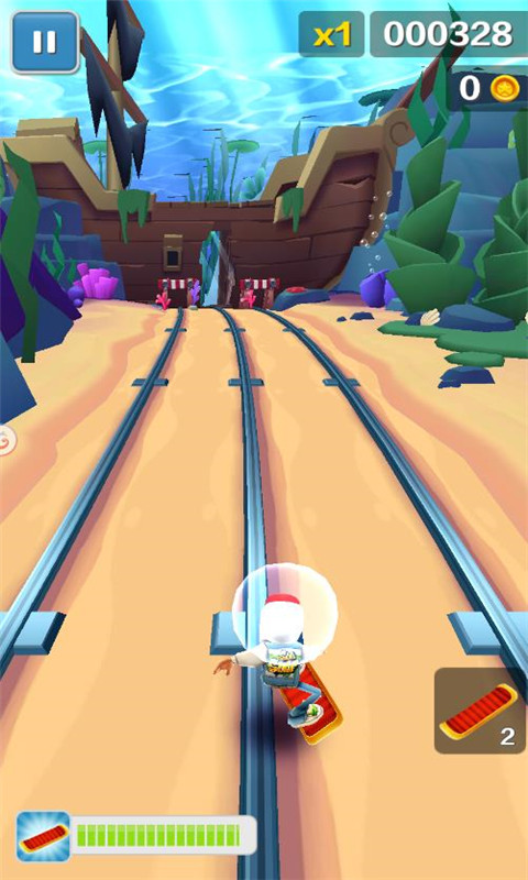 地铁跑酷百度版