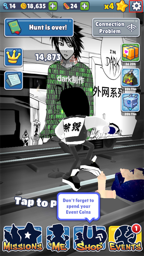 地铁跑酷梦秋二改版本