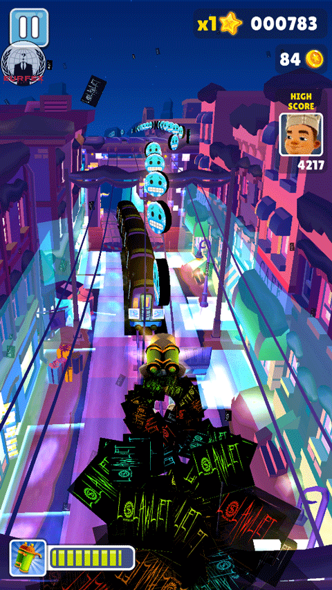 地铁跑酷QAQ3.0定制版本