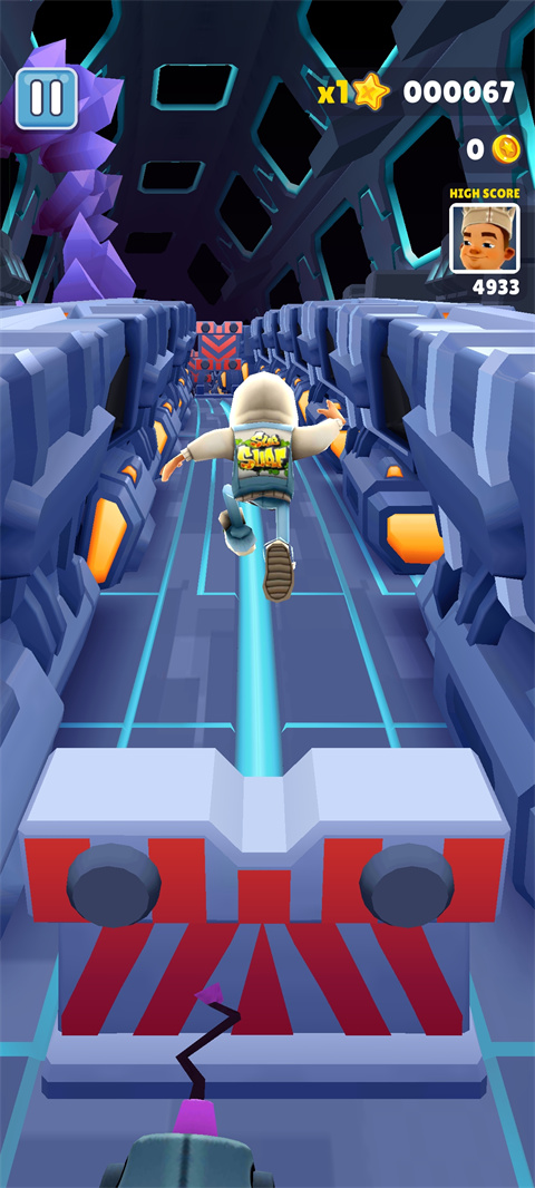 地铁跑酷空间站官方最新版