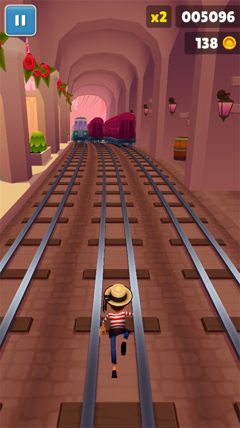 地铁跑酷盲跑版本