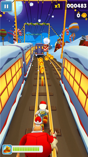 地铁跑酷寒假版本