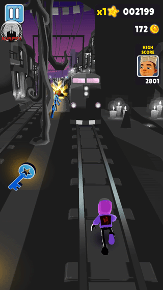 地铁跑酷钥匙金币版本