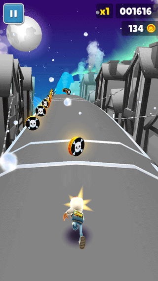 地铁跑酷黑白哈尔滨版本