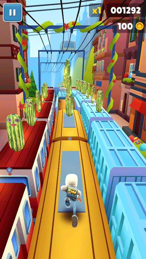 地铁跑酷西瓜条金币版本