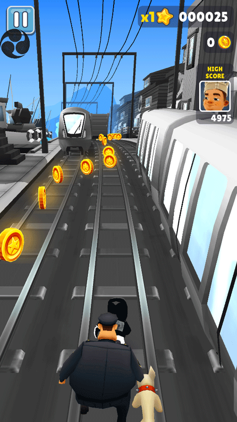 地铁跑酷黑白冰岛版本