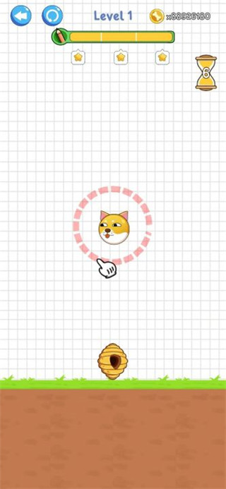 保护狗狗不被蜜蜂蛰游戏