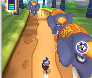 爸爸去哪儿全明星跑酷游戏