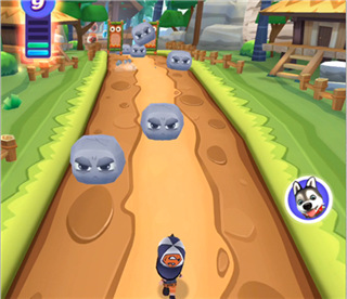 爸爸去哪儿全明星跑酷游戏