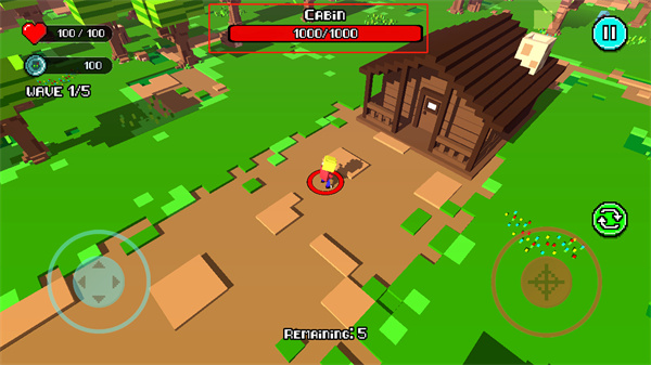 像素射击僵尸战场游戏