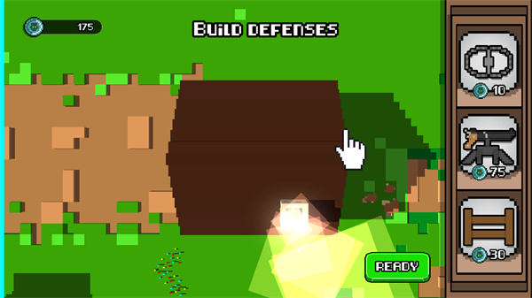 像素射击僵尸战场游戏