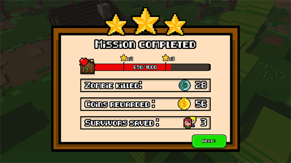 像素射击僵尸战场游戏