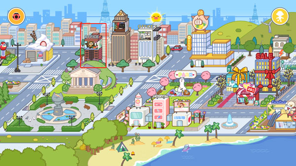 米加小镇世界三层办公室